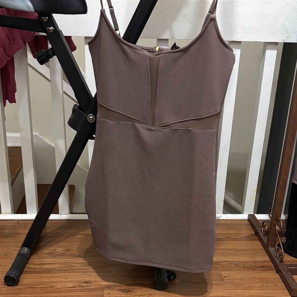 Guess Brown Mini Dress